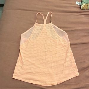 XXS athleta workout top peachy pink